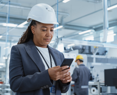 Engineer On Phone